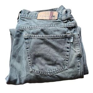 holy kamoly >.< | gorgeous dark wash Y2K dark denim low rise jeans